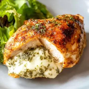 Air Fryer Mozzarella Stuffed Chicken