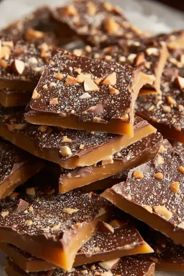 Best Toffee Ever - Super Easy