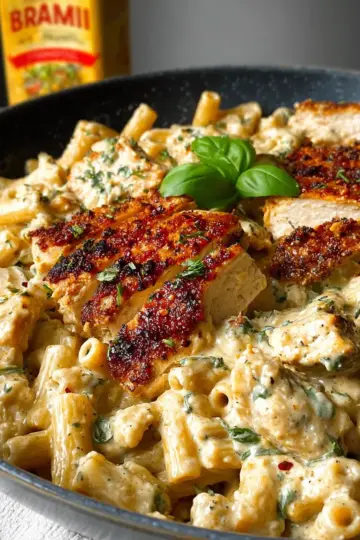 The Best Creamy Chicken and Pasta
