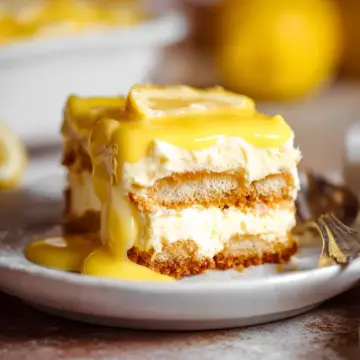 Lemon Tiramisu with Lemon Curd