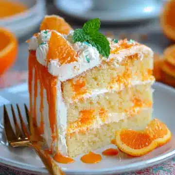 Orange Creamsicle Cake