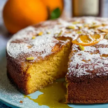 Orange Olive Oil Cake with Cardamom