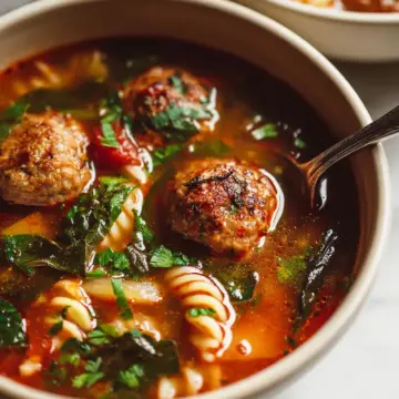 Italian Meatball Soup