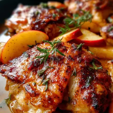 Skillet Apple Cider Chicken (Quick & Easy)